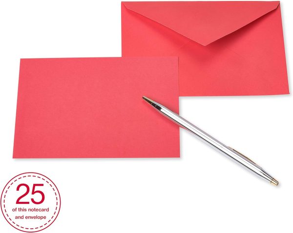 American Greetings Single Panel Blank Cards with Envelopes, Rainbow Colors (200-Count) - Image 11