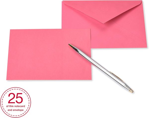 American Greetings Single Panel Blank Cards with Envelopes, Rainbow Colors (200-Count) - Image 4