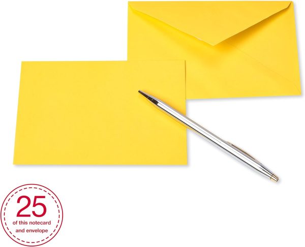 American Greetings Single Panel Blank Cards with Envelopes, Rainbow Colors (200-Count) - Image 6