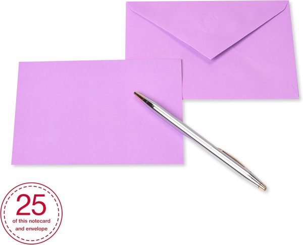 American Greetings Single Panel Blank Cards with Envelopes, Rainbow Colors (200-Count) - Image 10