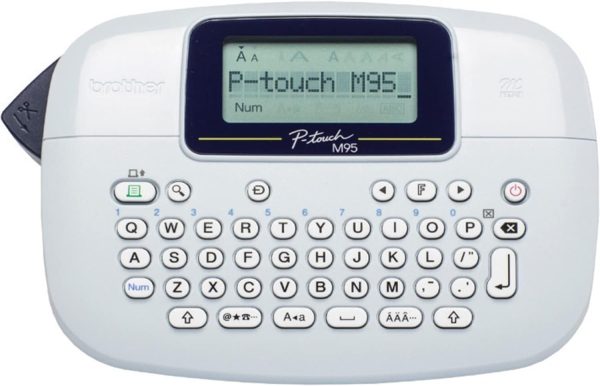 Brother P-Touch Label Maker, PTH110, Thermal Transfer Inkless Pocket Printer, Portable, Lightweight QWERTY Keyboard, One-Touch Keys & Multiple Templates for Home & Office Organization on The go