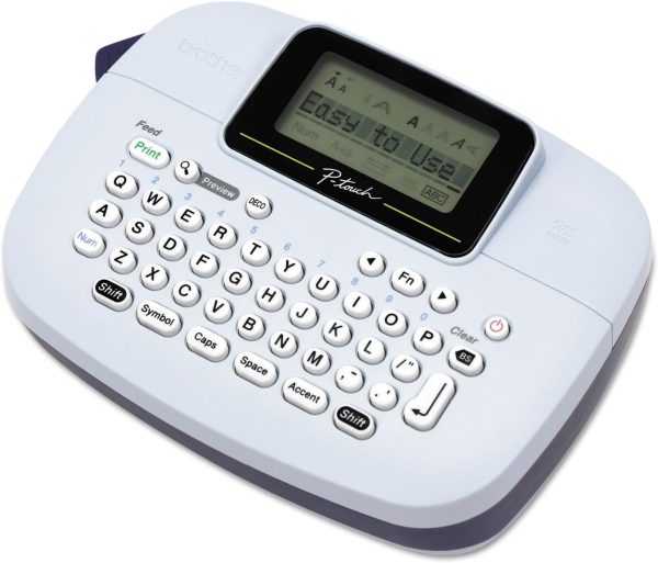 Brother P-Touch Label Maker, PTH110, Thermal Transfer Inkless Pocket Printer, Portable, Lightweight QWERTY Keyboard, One-Touch Keys & Multiple Templates for Home & Office Organization on The go - Image 2