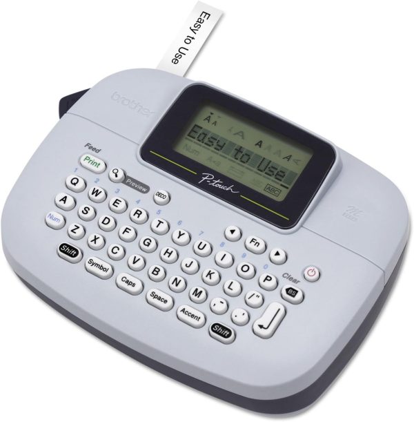 Brother P-Touch Label Maker, PTH110, Thermal Transfer Inkless Pocket Printer, Portable, Lightweight QWERTY Keyboard, One-Touch Keys & Multiple Templates for Home & Office Organization on The go - Image 3