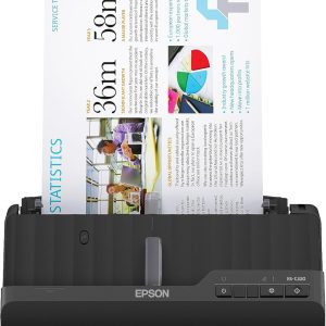 Epson Workforce ES-400 II Color Duplex Desktop Document Scanner for PC and Mac, with Auto Document Feeder (ADF) and Image Adjustment Tools, ES-400 II
